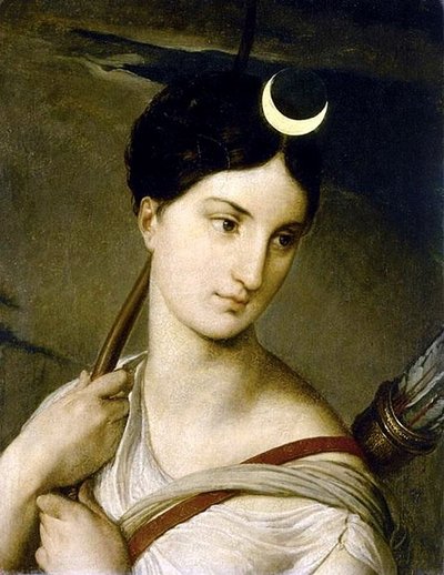 Artemis by Francesco Hayez